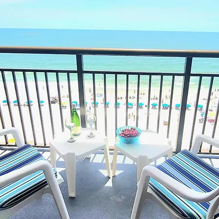 Ocean Front King Suit Myrtle Beach Heated Pools Landmark Exterior photo