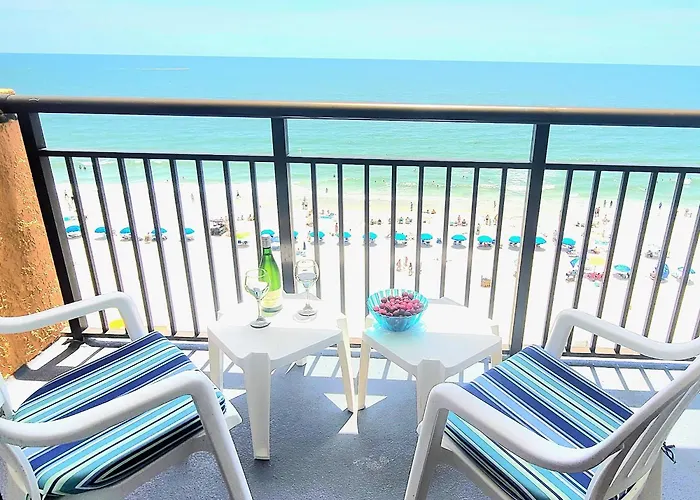 Ocean Front King Suit Myrtle Beach Heated Pools Landmark