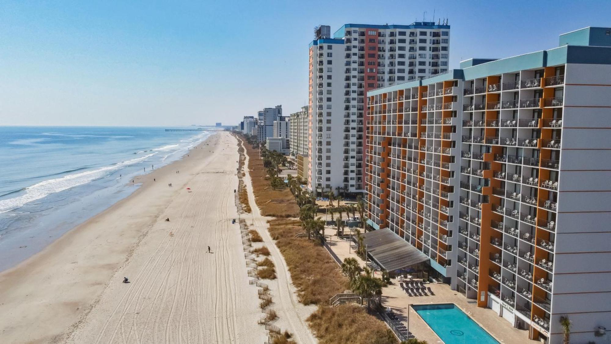 Ocean Front King Myrtle Heated Pools Landmark *